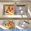 Évier de cuisine à quartz encastré à simple cuve en granite 32 po x 19 po-100668259