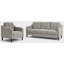 Fauteuil capitonné large Heuton 32,4 po-1482356970