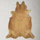 Charlize Cowhide Natural Solid Beige Rug