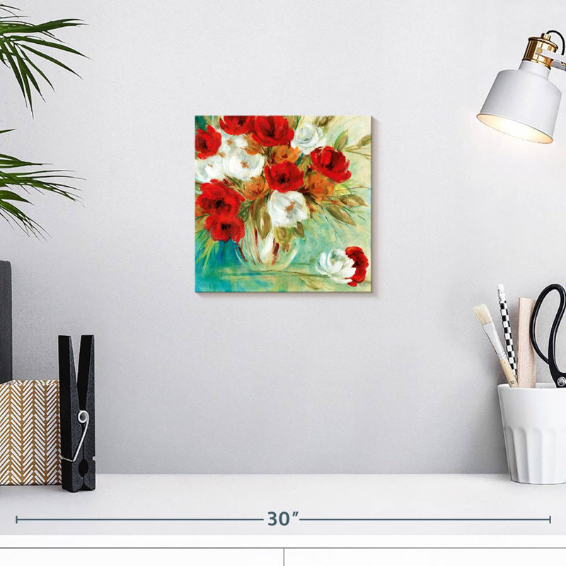 Harnek Summer Vibrant Bouquet I, H 10 po x l 10 po