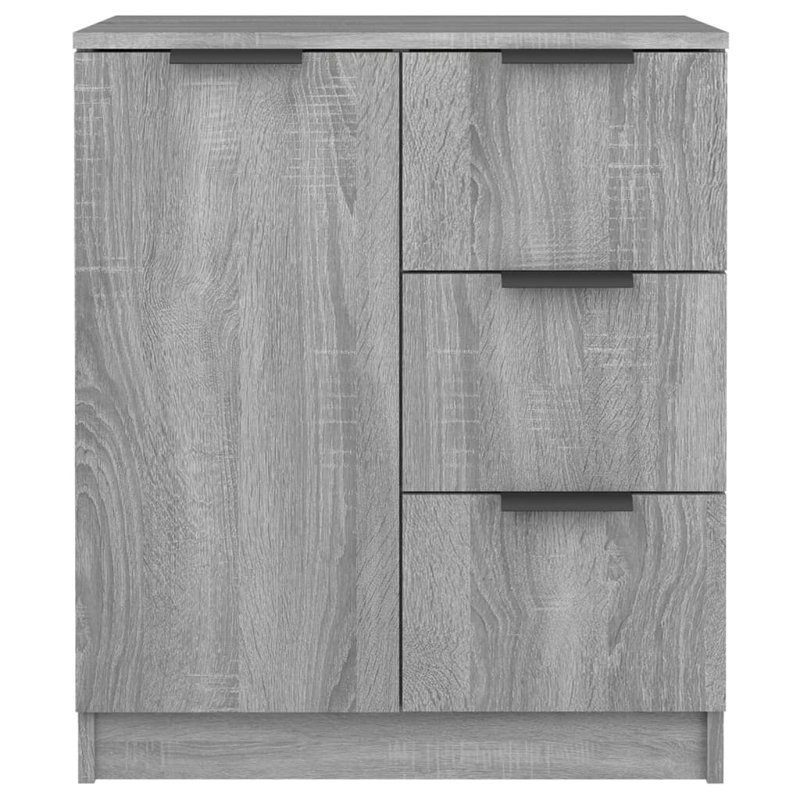 17 Stories Sideboard Engineered Wood, Grey 1