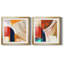 Blue Orange I Blue Orange I - ensemble de 2 cadres photo-946958466-946958468-948632055