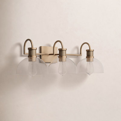 Rochelle Dimmable Brass Vanity Light