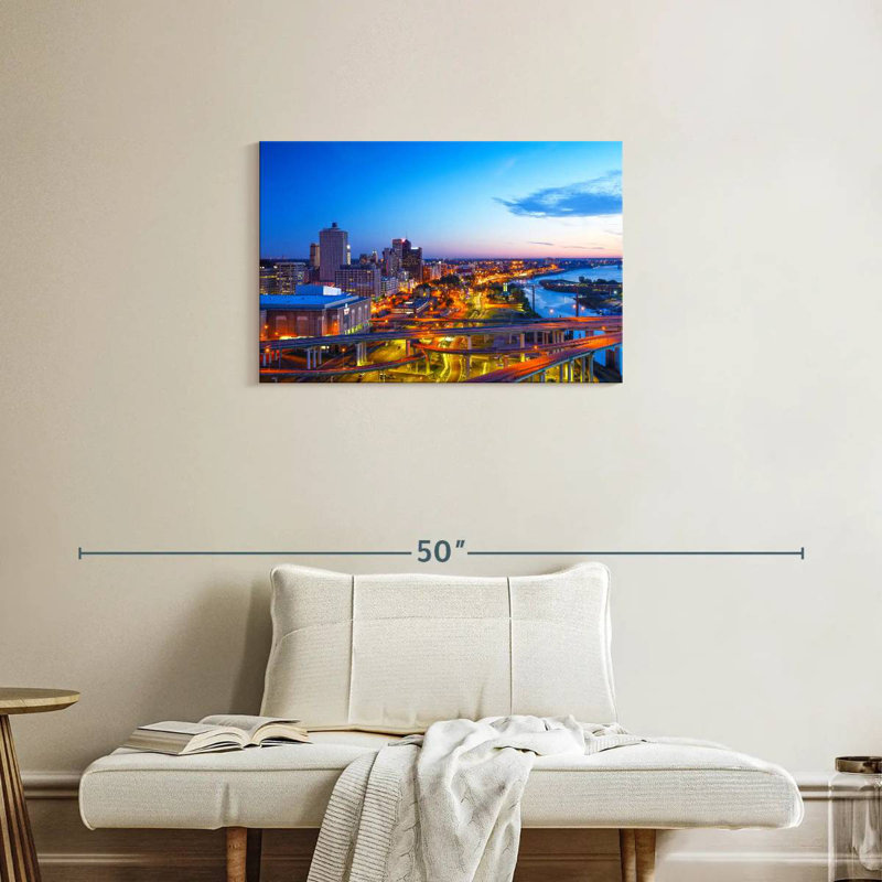 Senne Memphis Highways, 20" H x 30" W