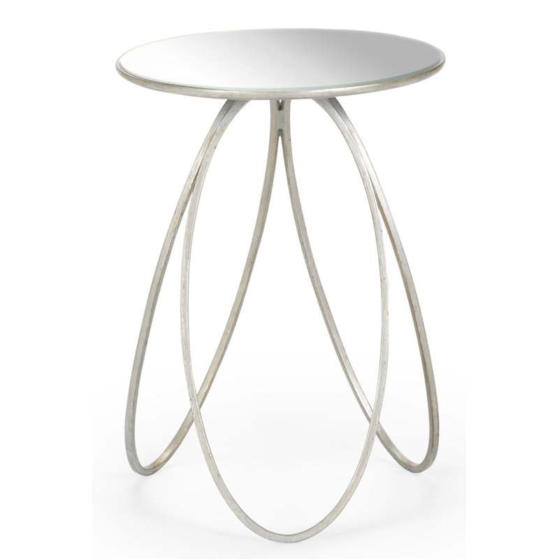 End Table, Silver