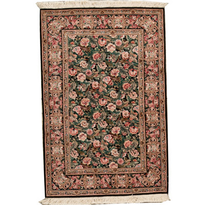 Wool Floral Indoor Rug
