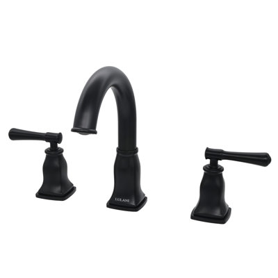 Lulani Aurora Widespread Bathroom Faucet with Drain Assembly