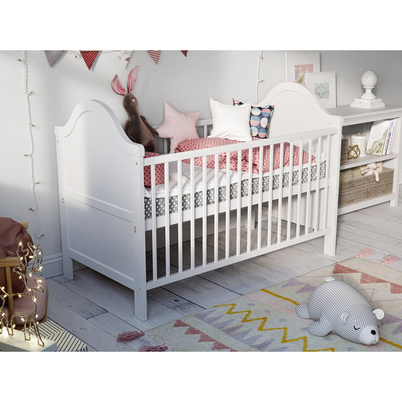 Rowland 2 Cot Bed, Whte