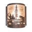 1 - Light Flush Mounted Sconce