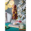 Décoration de table arbre de Noël 6,7 x 6,7 x 20 po, café multicolore-125537982