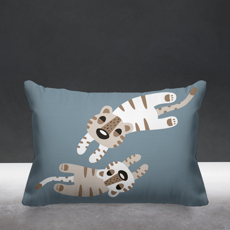 Coussin Jiba, gris