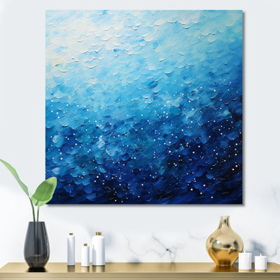Azure Symphony IV - Abstract Landscape Wall Art Prints