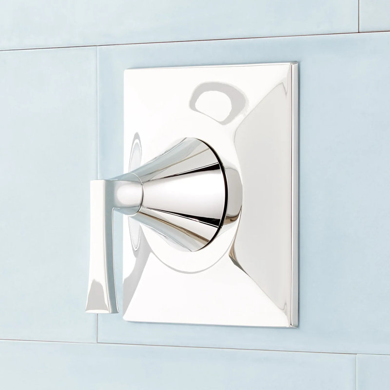 Vilamonte Pressure Balance Tub and Shower Set, Polished Nickel