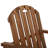 Otwell Acacia Patio Dining Armchair with Cushion