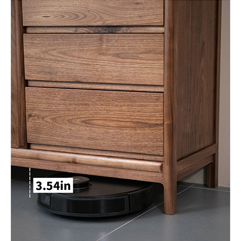 Nouvelle armoire d'appoint multifonctionnelle de style chinois, Noyer