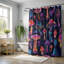 Vibrant Mushroom Patterns - Rideau de douche standard 1 pièce-612342897