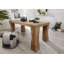 Bassano Teak Solid Wood Dining Table-62356581