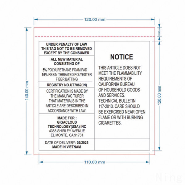 Dimensions du produit