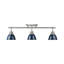 Plafonnier semi-encastré 3 lumières Bryannah-107150110-107150121
