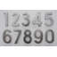Numéro de maison à fixation flottante 4 po-12225641-12225653