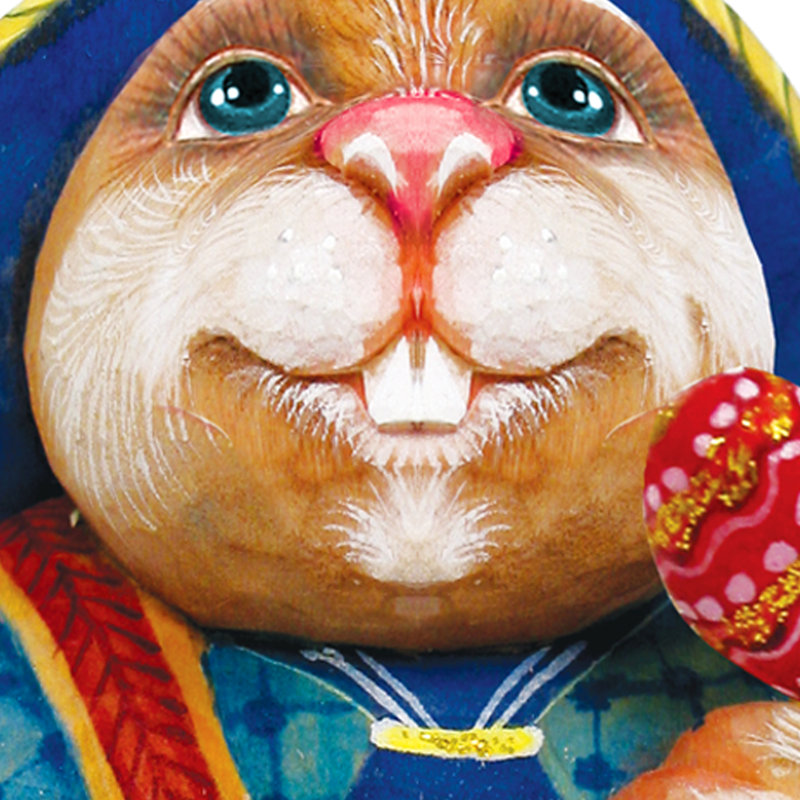 Lapin de lapin pour bébé pâques