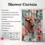 Classic Cow - Rideau de douche Premium-1633657872