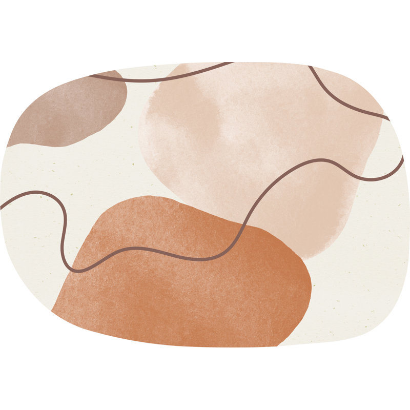 Dellene Vinyl Machine Printed 160cm X 230cm Area Rug