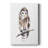 Barred Owl Impressions I -Custom Wrapped Gallery Cavas