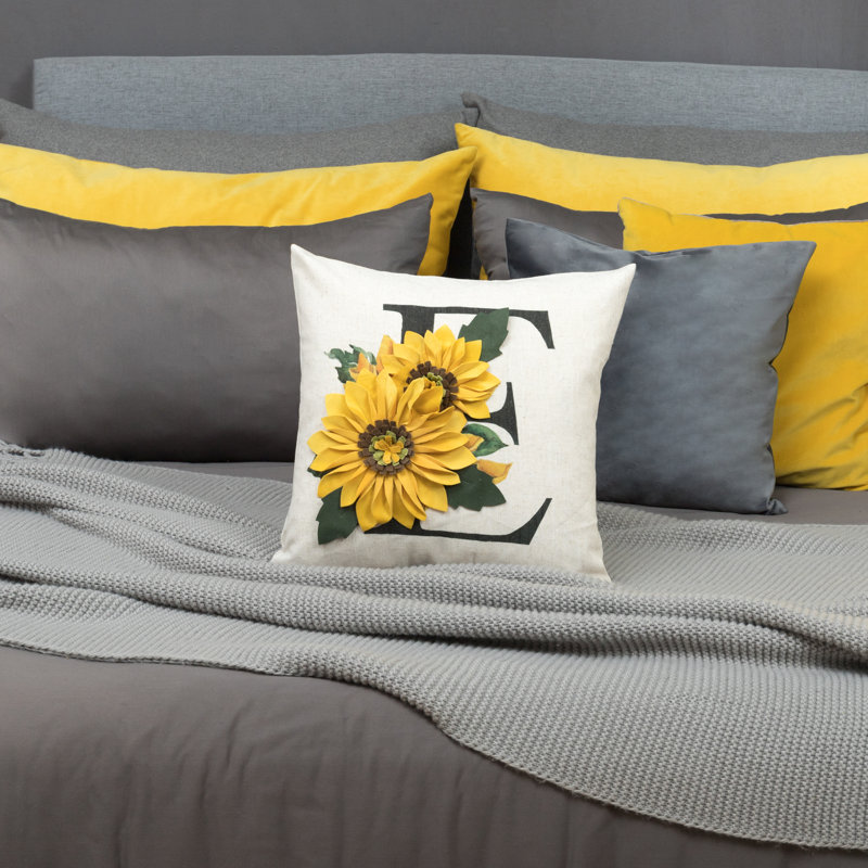 Appliqued Pillow Cover