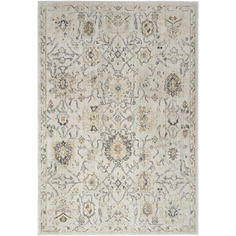 Okan Persian Area Rug, Rectangle 4'1" x 5'11"