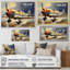 «P51B Plane Skyline I», reproduction sur toile-8103353-8103346