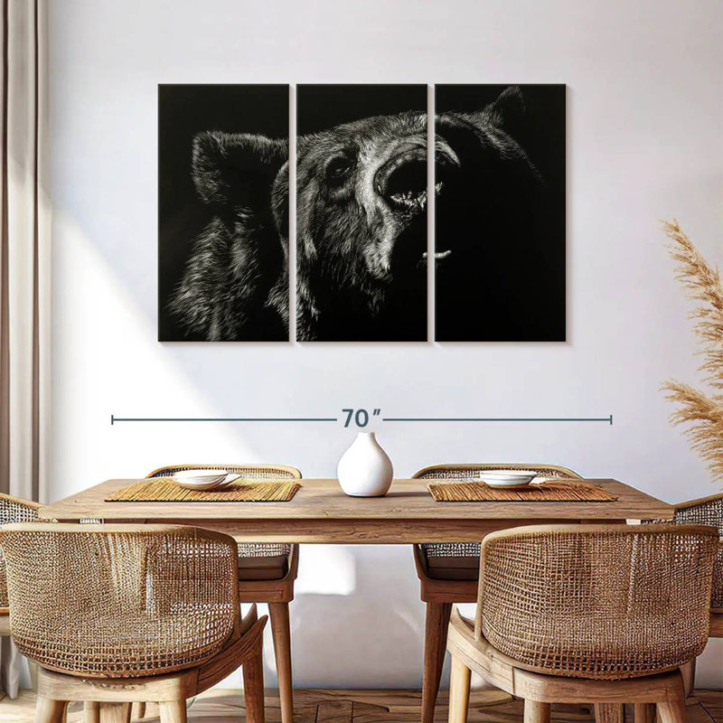 Brampt Scratchboard Critic, 36" H x 57" W