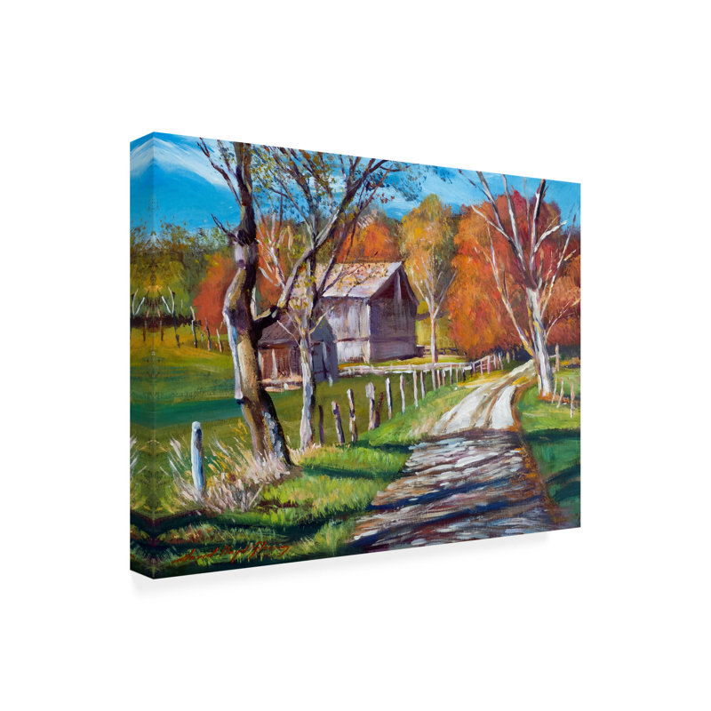 Art sur toile David Lloyd Glover, H 14 po x l 19 po
