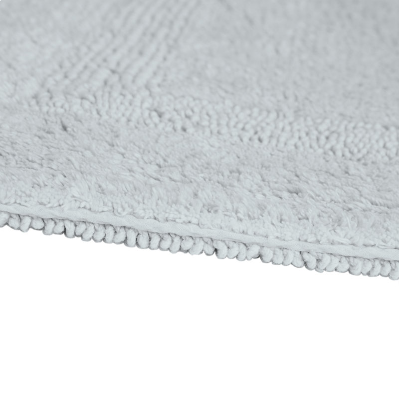 Tapis pour salle de bain Edilio, Argent, L 16 po x L 24 po