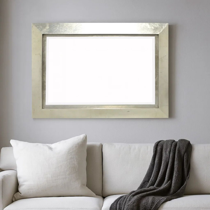 Miroir mural Posh & Luxe, Argent