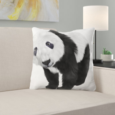 Panda Throw Pillow