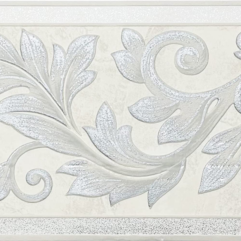 Bordure de papier peint L 15 pi x l 7 po