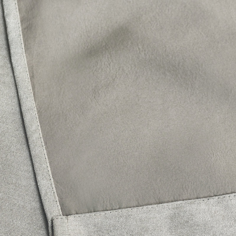 Eilfried Chenille Ring Top Eyelet Curtains, Silver, 229cm Width x 229cm Drop