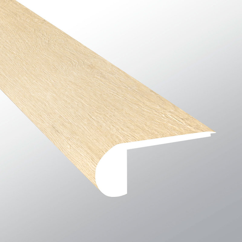 Moulure de nez de marche encastrée en vinyle de luxe T 0,75 po x L 94 po x l 2,75 po Bailey, Bailey
