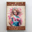Marisileini Girls Just Born With Cheerleading On Canvas Print-1219104097