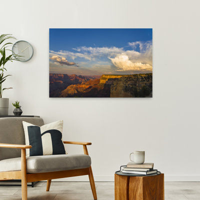 View Of Canyon, South Rim, Grand Canyon, Arizona, Usa Abstract Contemporary Landscape Nature Wall Art
