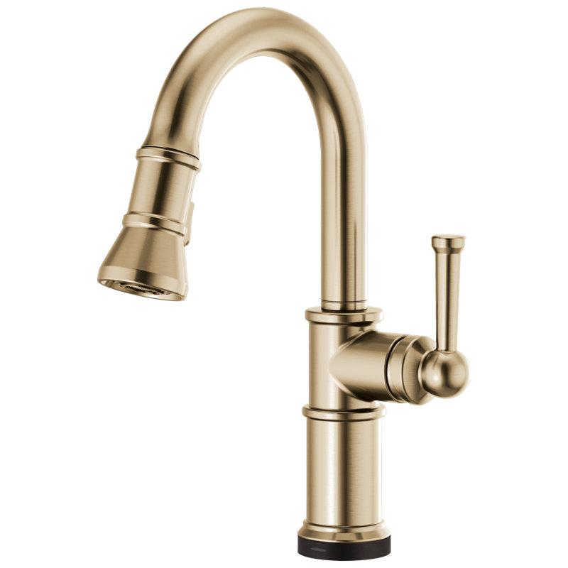 Artesso® SmartTouch® Pull-Down Prep Faucet, Luxe Gold