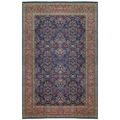 Mahajaran Wool Oriental Area Rug