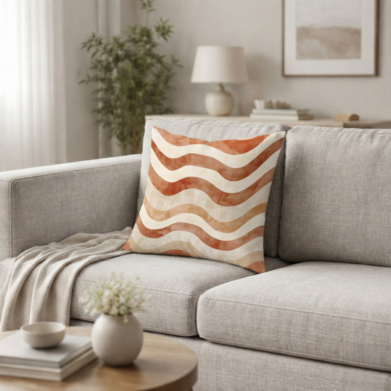 Coussin Abstract, H 18 po x l 18 po