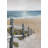 Soft seaside Waves Bathroom Framed Canvas | Home Decor
