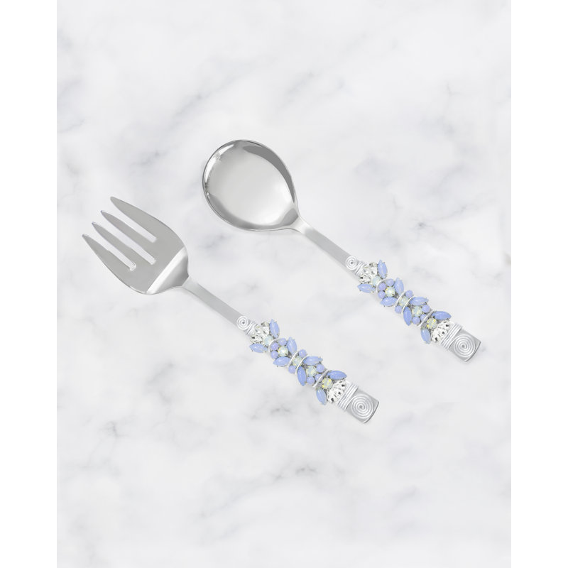 Davien Stainless Steel Salad Servers