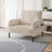Corduroy Accent Chair with Ergonomic Design with Side Pockets, Solid Wood Frame-314486039