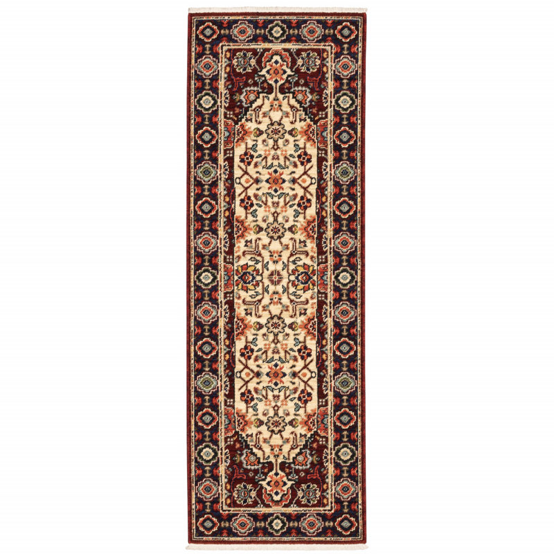 Oaklynn Oriental Indoor Rug, Runner 2' x 6'