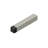 Deltana BDSS40U15 4" Modern Square Baseboard Bumper, Solid Brass in Brushed Nickel