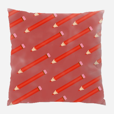 Coussin décoratif transparent